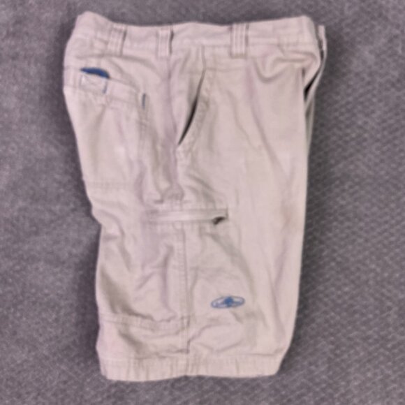 Arborwear Cago Shorts Men's 32 Canvas Cotton Khaki Hiking Outdoor Walking Walk - Picture 7 of 14